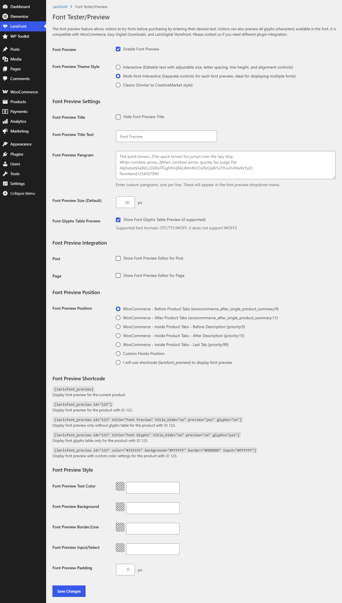 TokoPressID LarisFont Preview