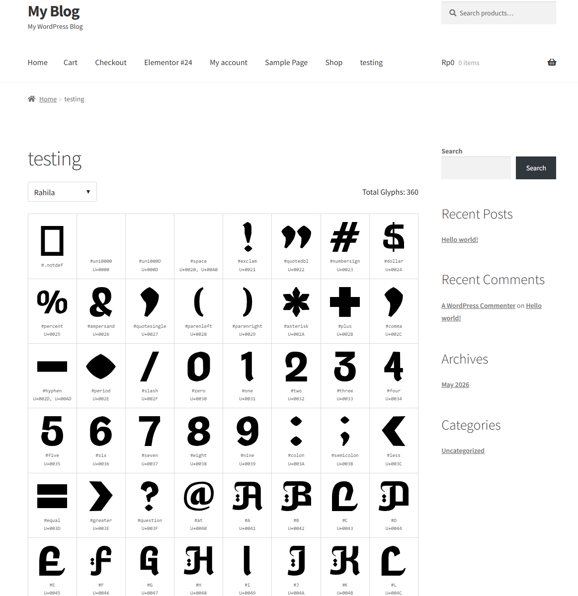 TokoPressID LarisFont Preview