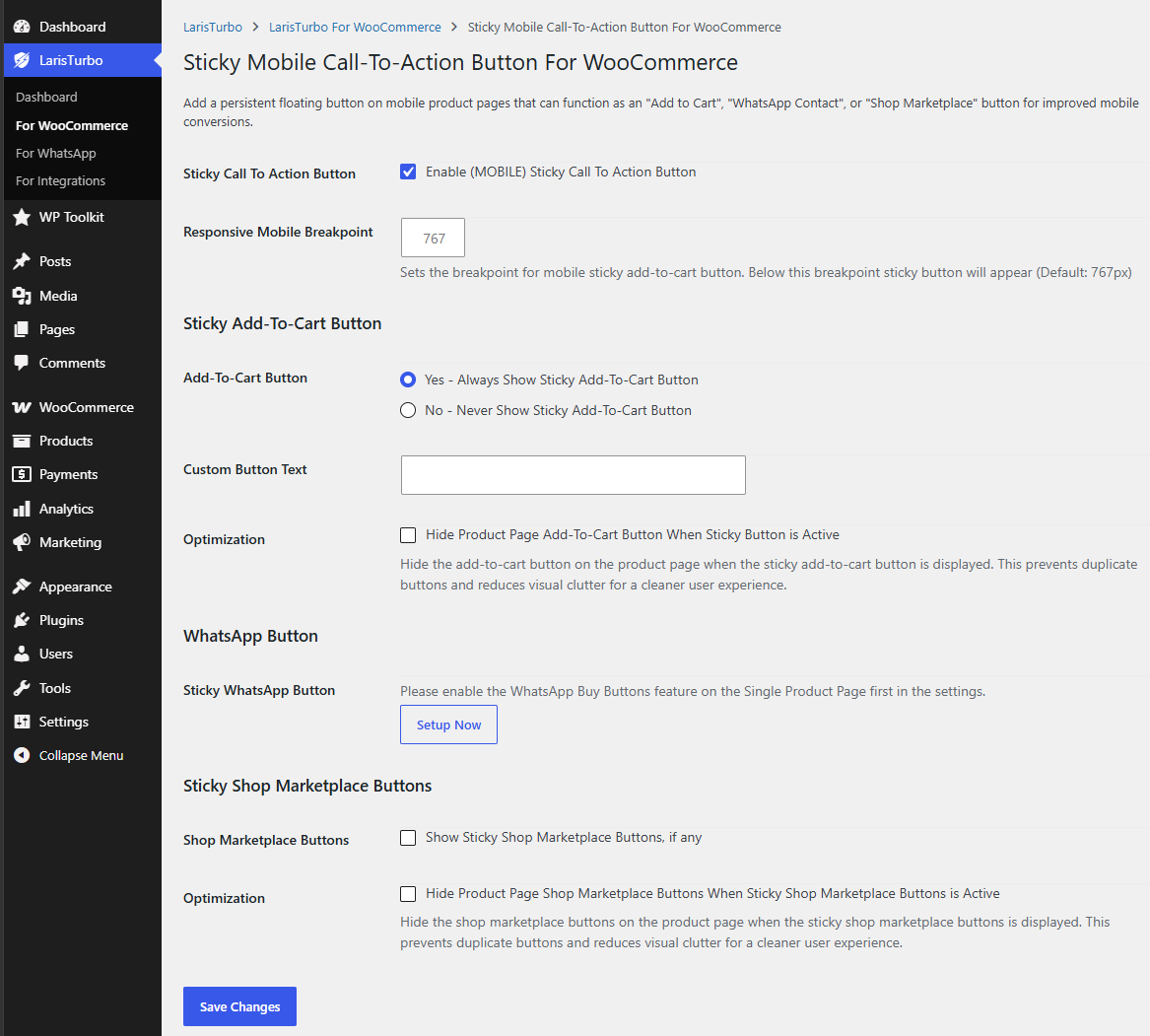 TokoPressID Sticky Mobile CTA