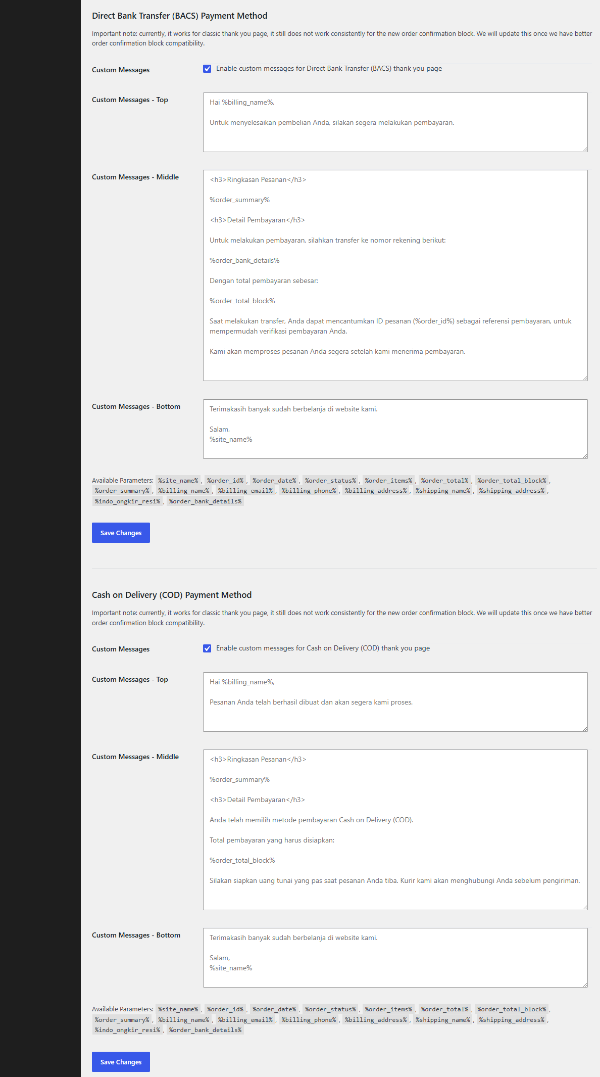 TokoPressID Thank You Page Optimizer