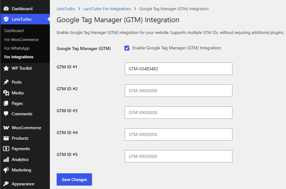 TokoPressID Google Tag Manager