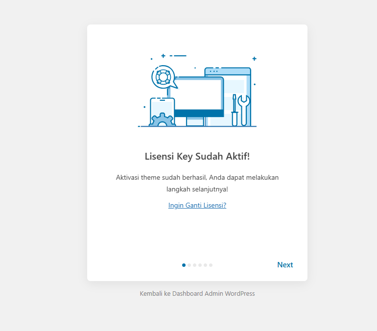 TokoPressID License Setup Wizard
