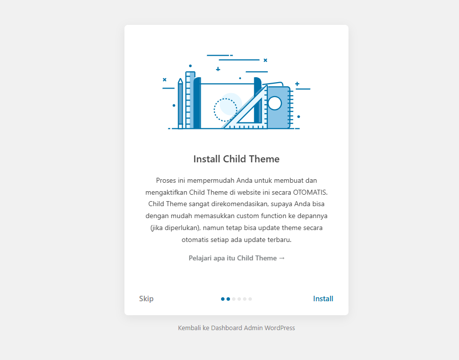 TokoPressID Child Theme Setup