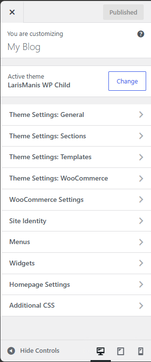 TokoPressID Theme Settings