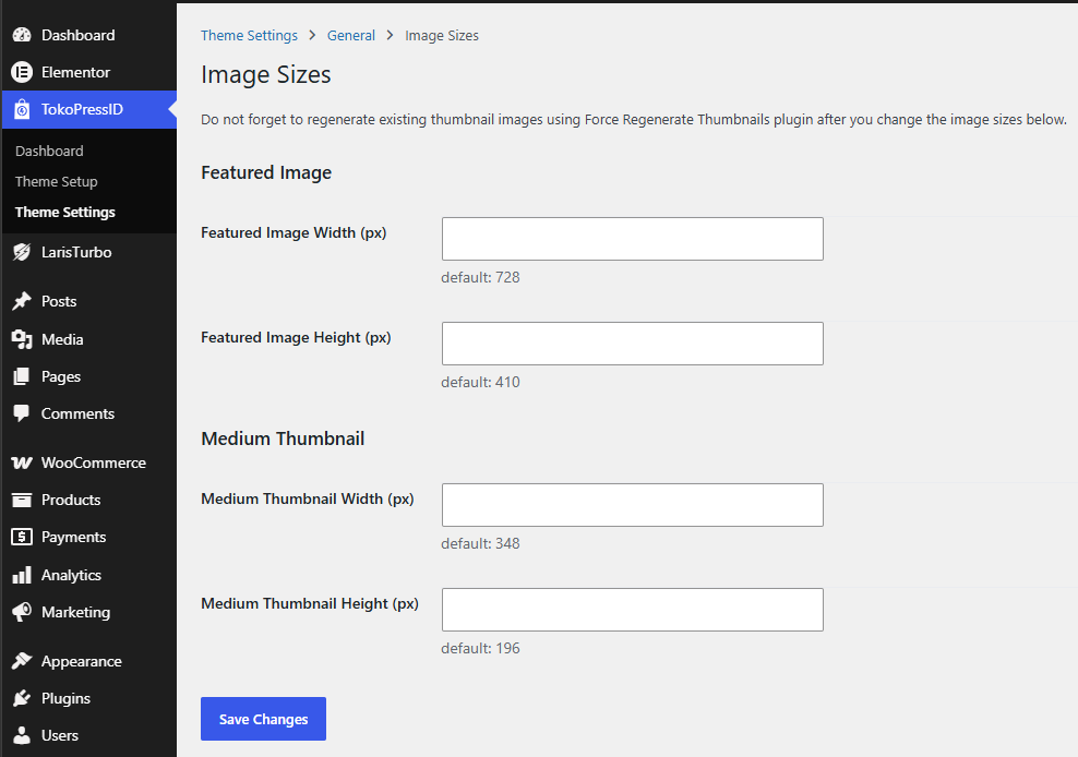 TokoPressID Image Sizes