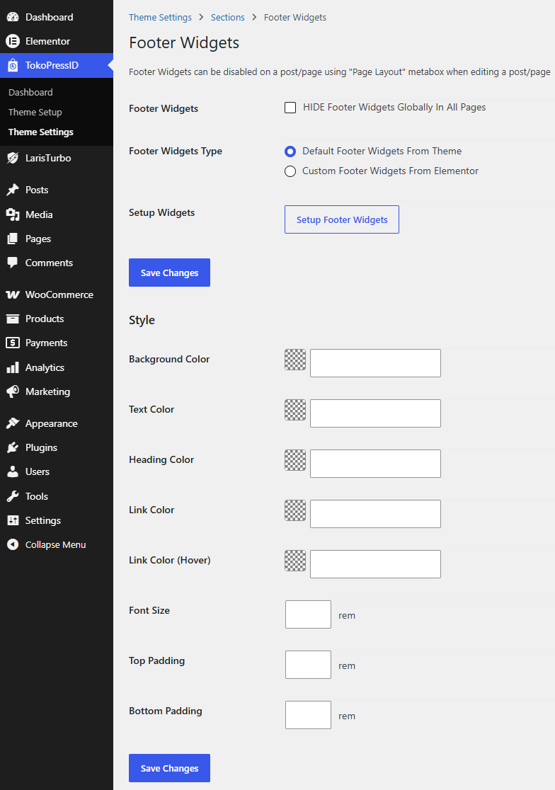 TokoPressID Footer Widgets