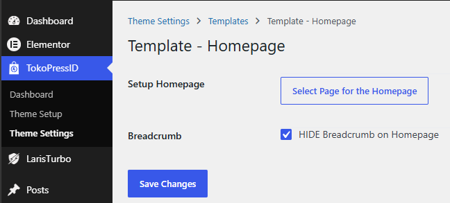 TokoPressID Template Homepage