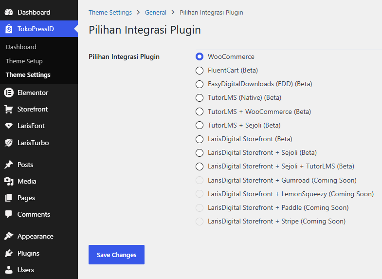 TokoPressID Integrasi Plugin