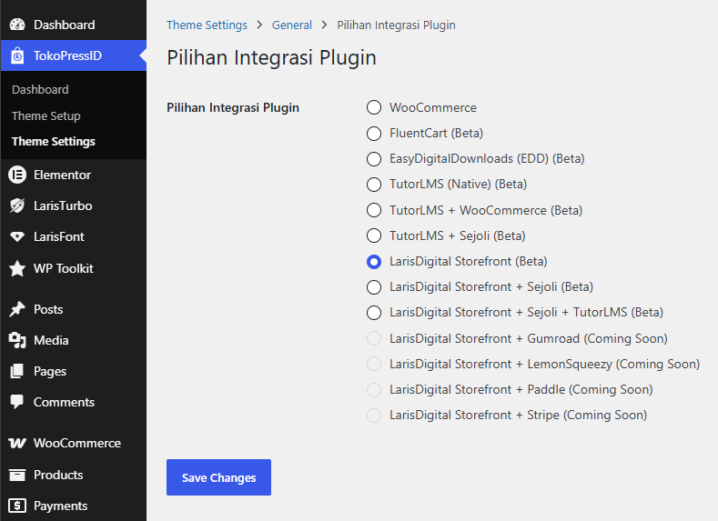 TokoPressID Integrasi Plugin