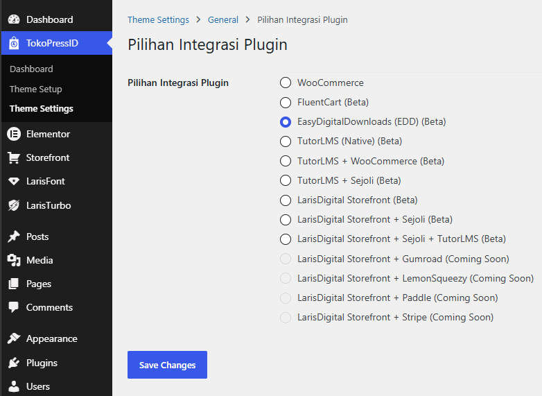 TokoPressID Integrasi Plugin