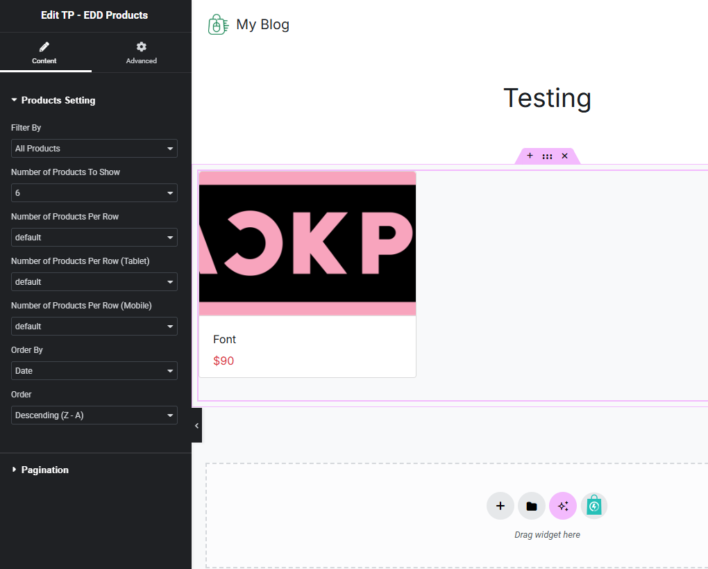 TokoPressID EDD Widget Elementor